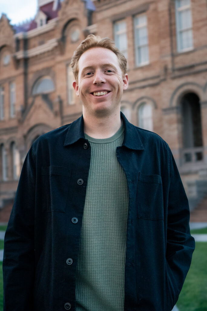 Jaden Jeffs smiling outdoors